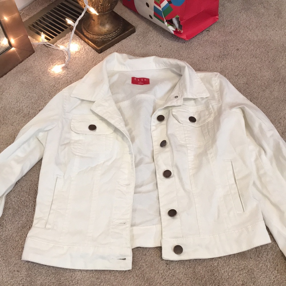 White Jean Jacket